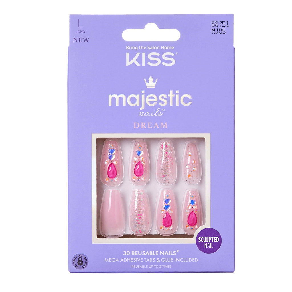 Kiss Majestic Nail Kit 30 Nails - ikatehouse