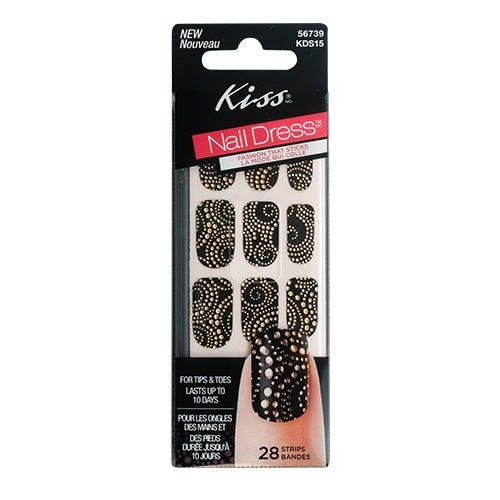 Kiss Nail Dress Fashion that Sticks for Tips & Toes 28 Strips - ikatehouse