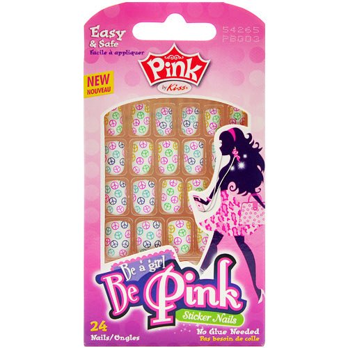 Kiss Pink Sticker Nails-Choose Your Style - ikatehouse