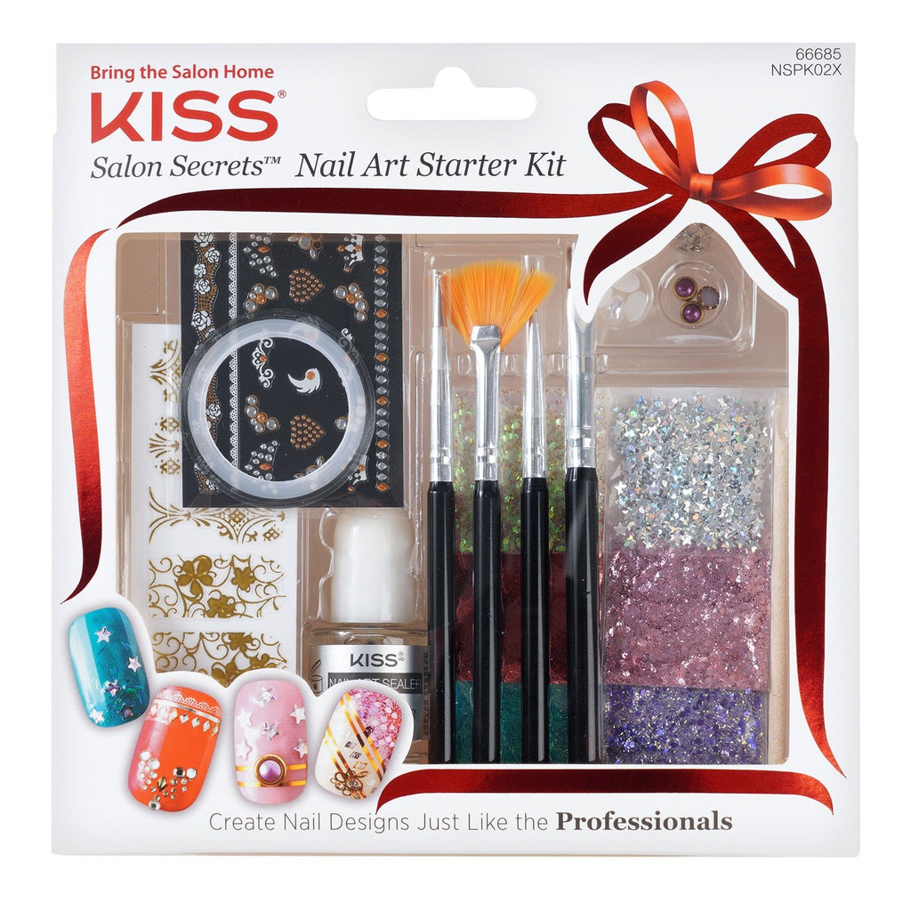 Kiss Salon Secrets Nail Art Starter Kit - ikatehouse