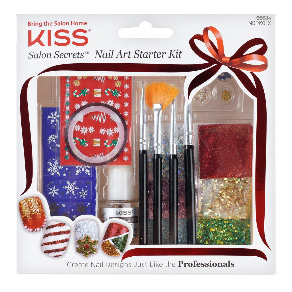 Kiss Salon Secrets Nail Art Starter Kit - ikatehouse