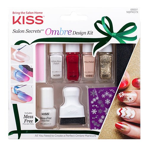 Kiss Salon Secrets Ombre Nail Design Kit - ikatehouse