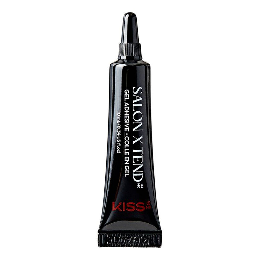 Kiss Salon X-Tend Flawless Salon Gel Nail Extension LED Gel Adhesive 0.34oz/ 10ml - ikatehouse