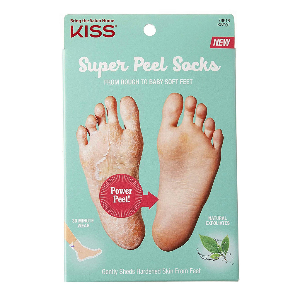 Kiss Super Peel Socks 1 Pair - ikatehouse