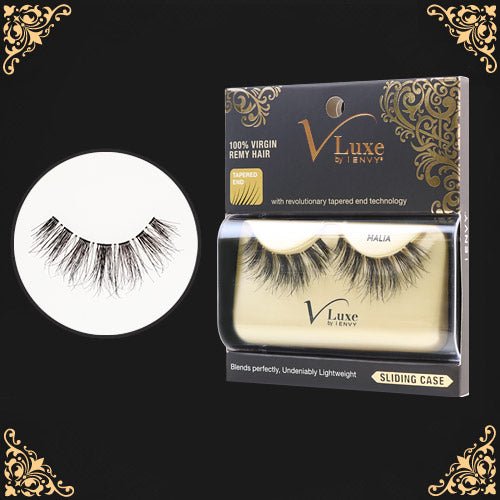 Kiss V-Luxe 100% Virgin Remy Hair Eyelashes - ikatehouse