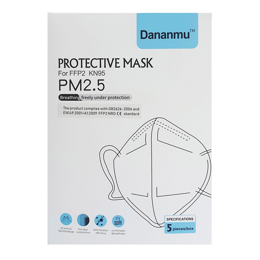 KN95 Protective Face Mask 5pcs - ikatehouse