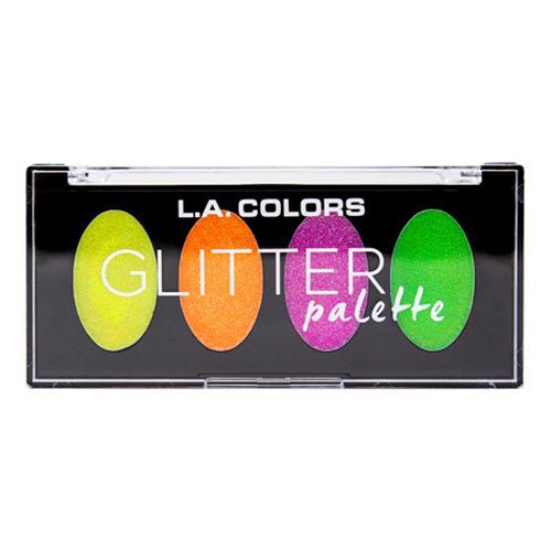 LA Colors Eyeshadow Glitter Palette 4 Colors - ikatehouse