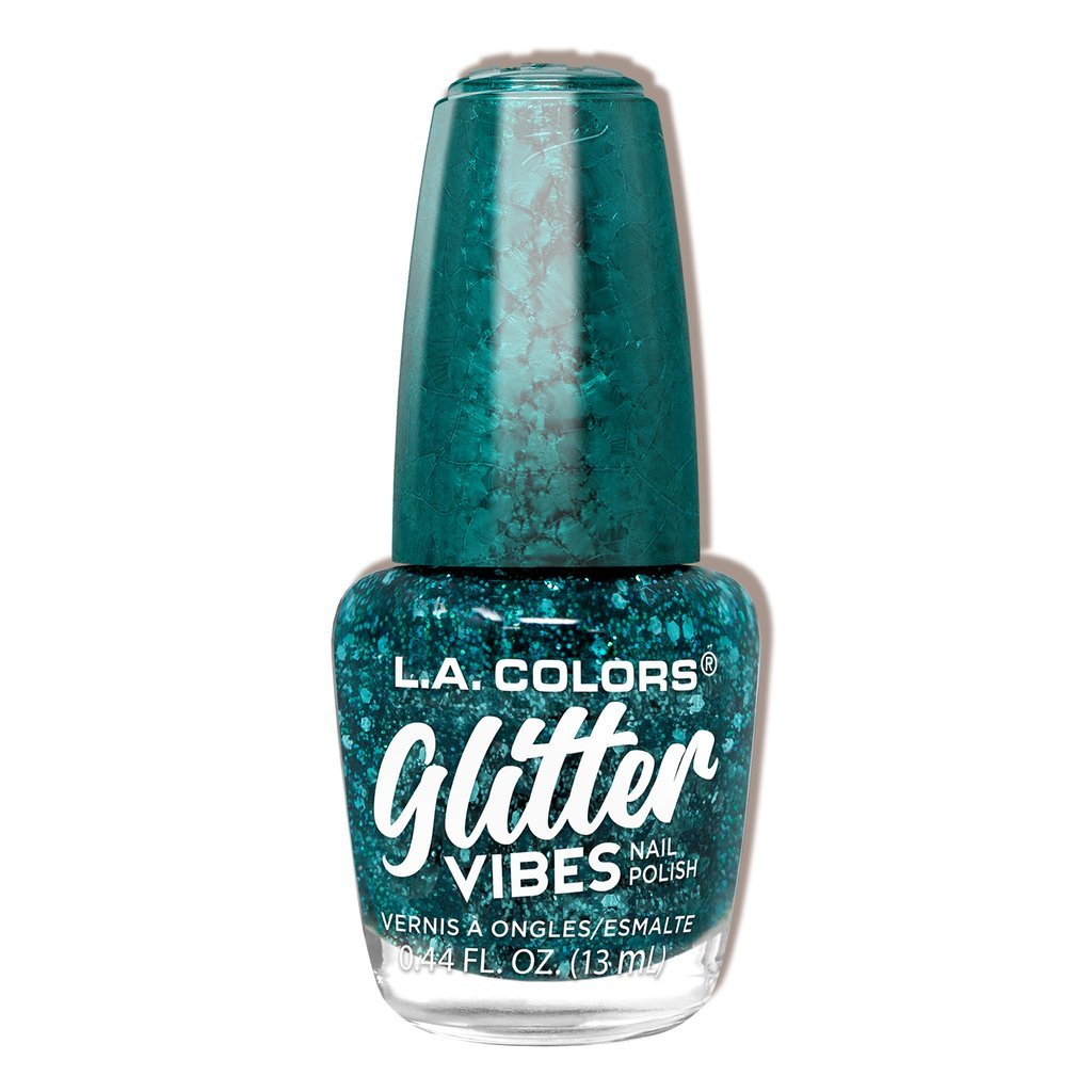 LA Colors Glitter Vibes Nail Polish 0.44oz - ikatehouse