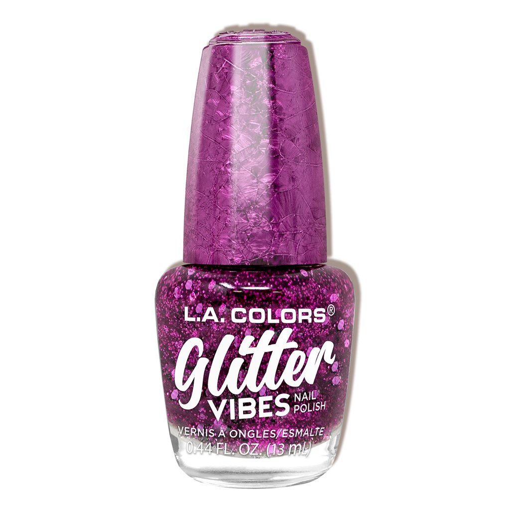 LA Colors Glitter Vibes Nail Polish 0.44oz - ikatehouse