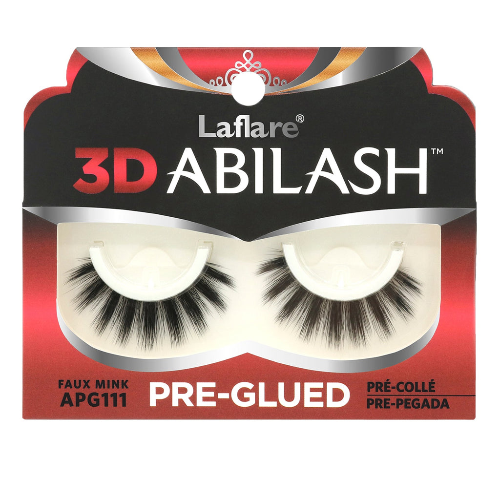 La Flare 3D Abilash Pre-Glued Eyelashes - ikatehouse