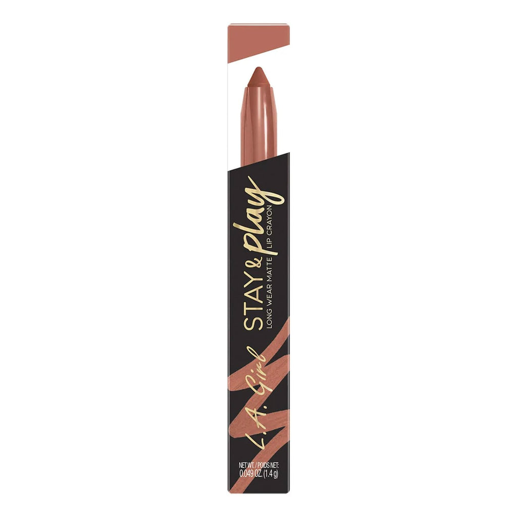 LA Girl Stay&Play Long Wear Matte Lip Crayon 0.049oz/1.4g - ikatehouse