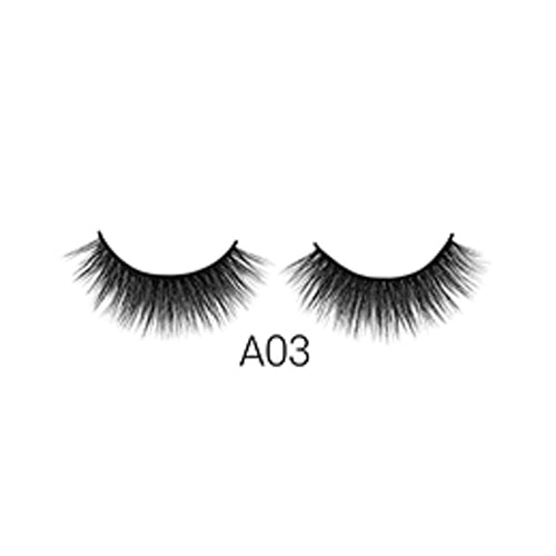 Laflare 3D Faux Mink Eyelashes Jumbo Pack 10 Pairs - ikatehouse