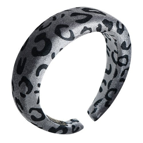 Leopard Padded Puffy Thick Headband Colorful - ikatehouse