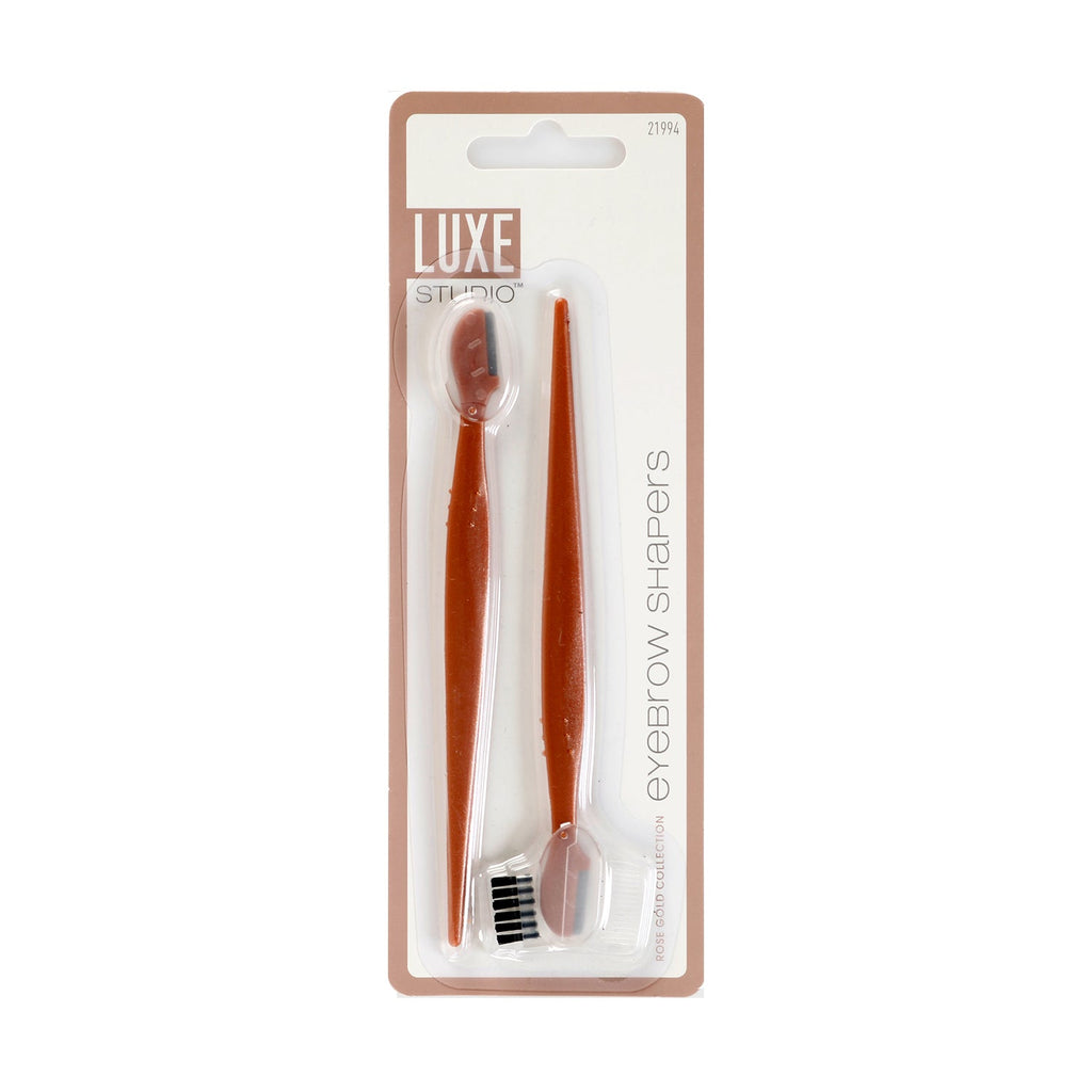 Luxe Studio Rose Gold Collection Eyebrow Shapers - ikatehouse