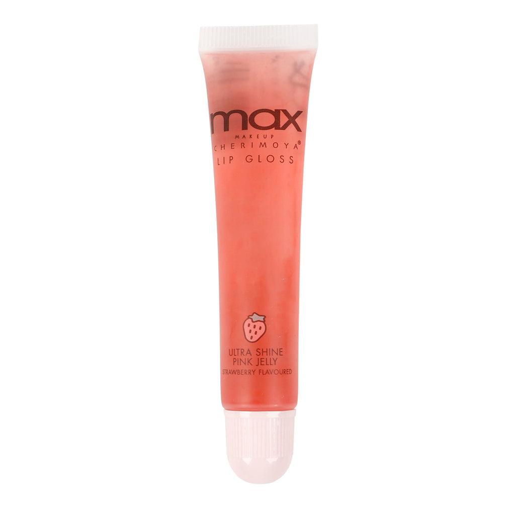 Max Cherimoya Ultra Shine Pink Jelly Lip Gloss 0.5oz - ikatehouse