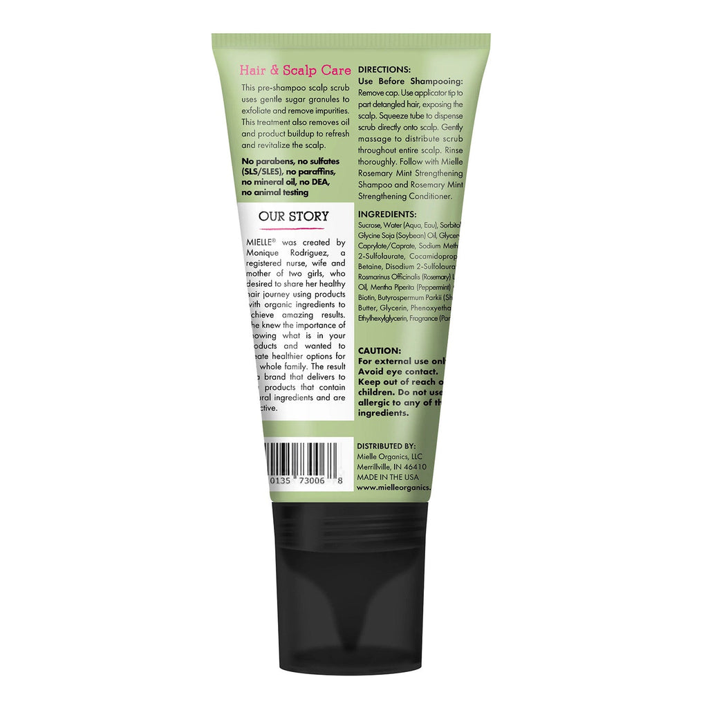 Mielle Rosemary Mint Clarifying Sugar Scalp Scrub 6oz/ 170g - ikatehouse