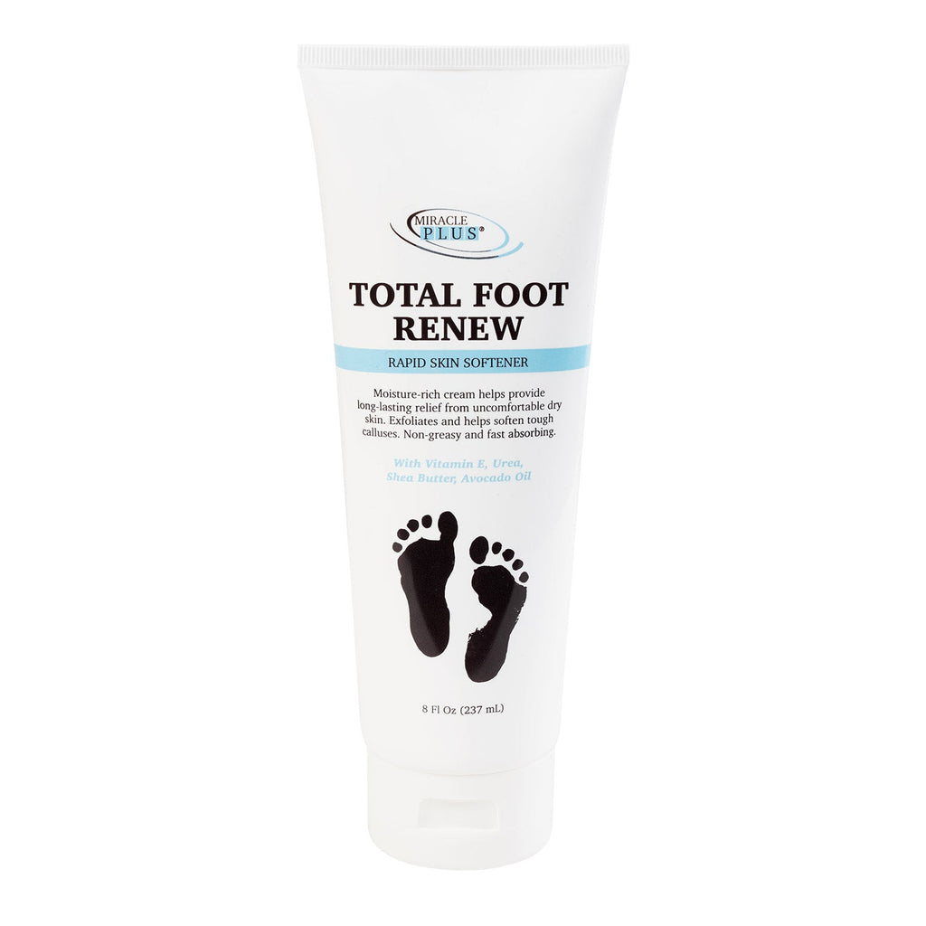 Miracle Plus Total Foot Renew Rapid Skin Softener 8oz/ 237ml - ikatehouse