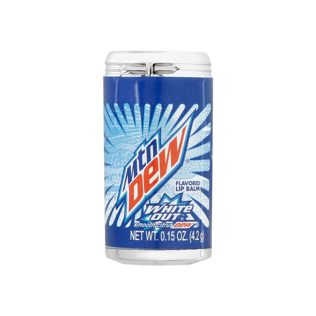Mtn Dew White Out Flavored Lip Balm 0.15oz - ikatehouse