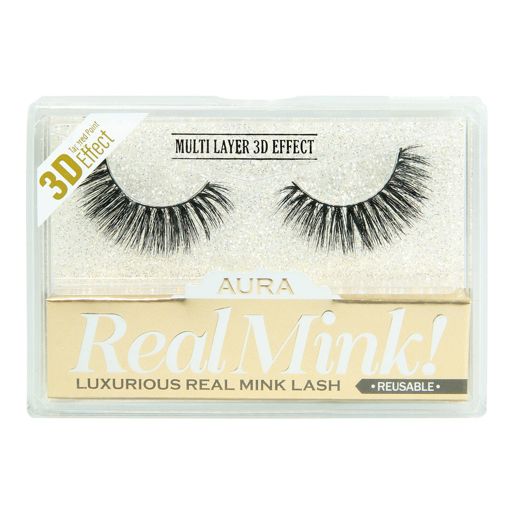 Multi Layer 3D Effect Luxurious Real Mink Lash - ikatehouse