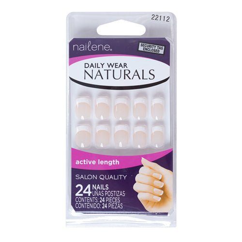 Nailene Daily Wear Naturals 24 Nails - ikatehouse