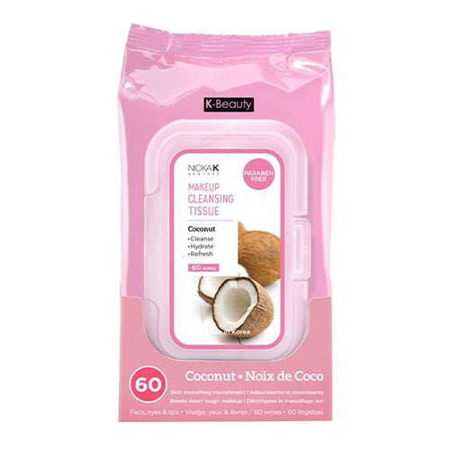 Nicka K New York KMakeup Cleansing Tissue 60wipes - ikatehouse