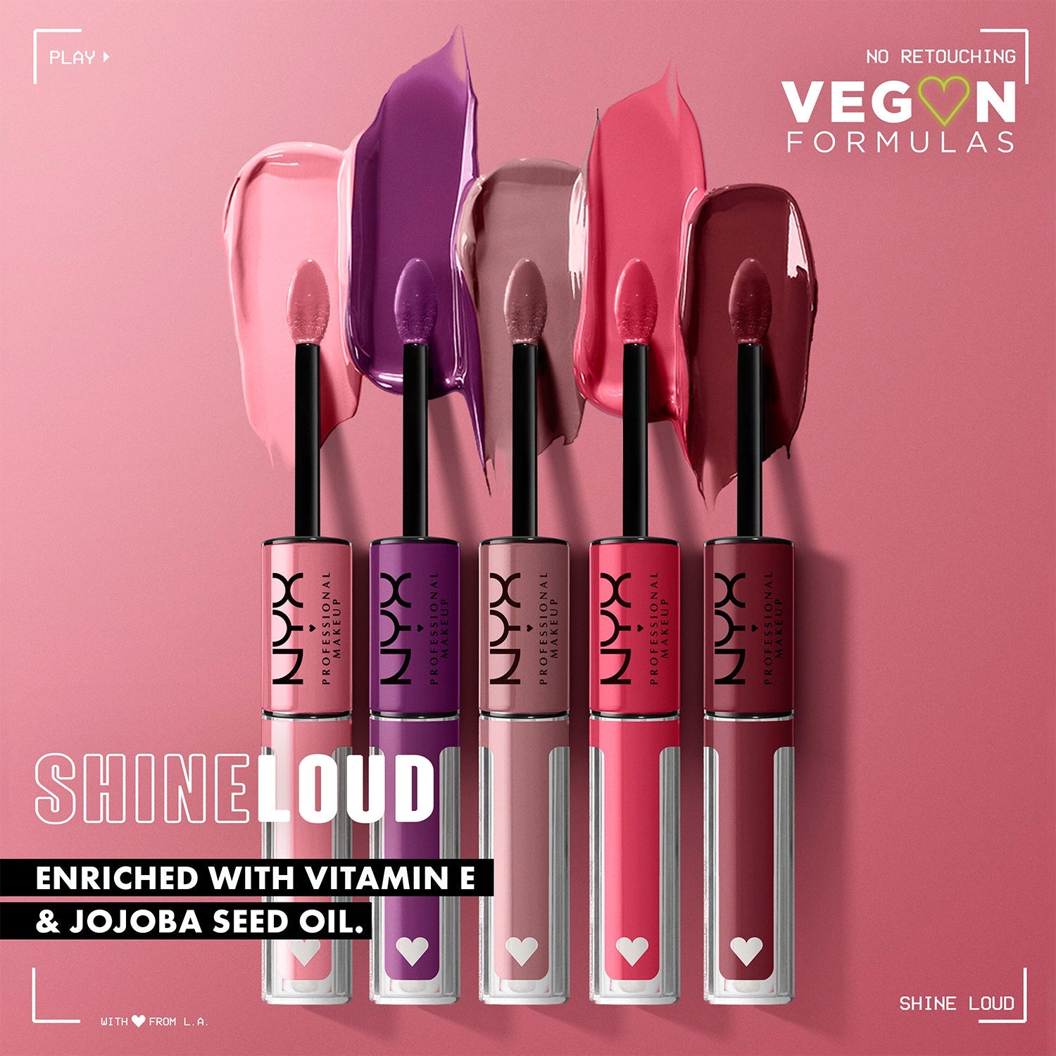 NYX Shine Loud High Shine Lip Color 0.11oz/ 3.4ml – ikatehouse