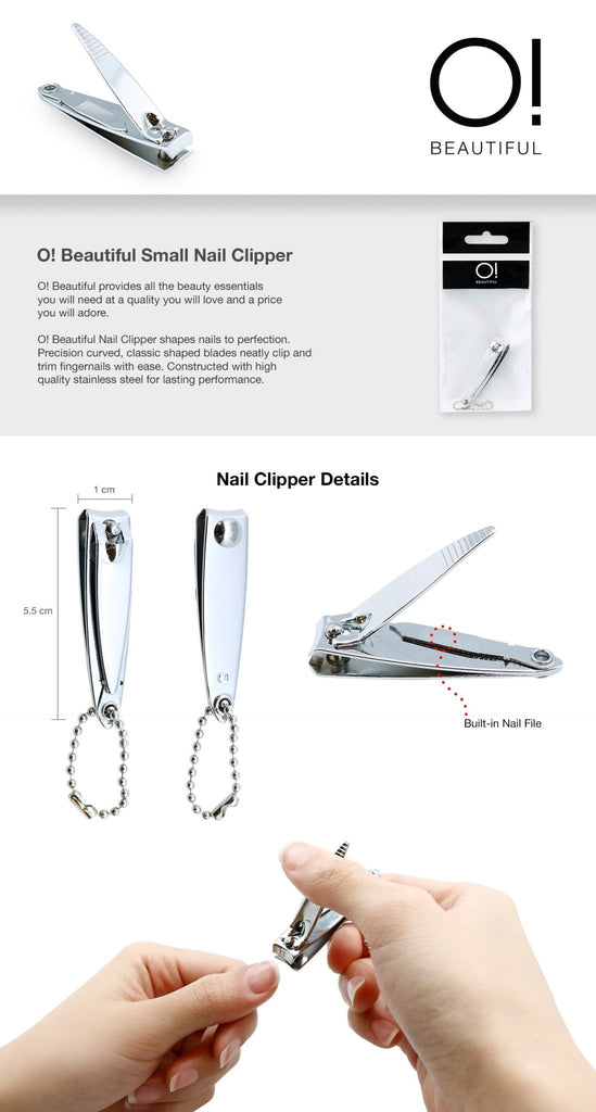 O! Beautiful Small Nail Clipper - ikatehouse