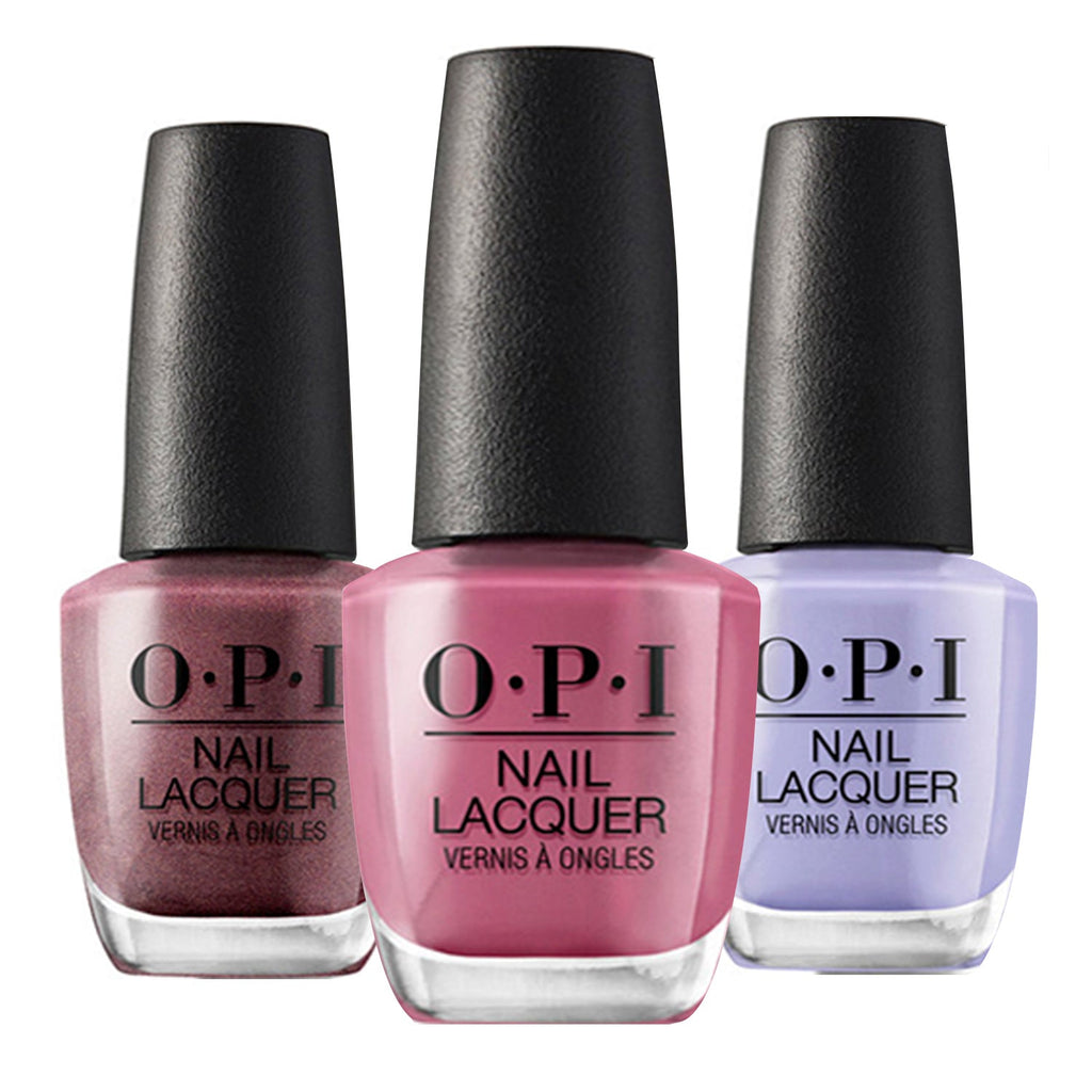 OPI Nail Lacquer Nail Polish Classic Purples 0.5oz - ikatehouse