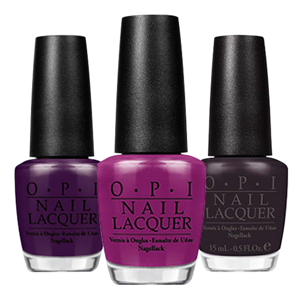 OPI Nail Lacquer Nail Polish Special Purples 0.5oz - ikatehouse