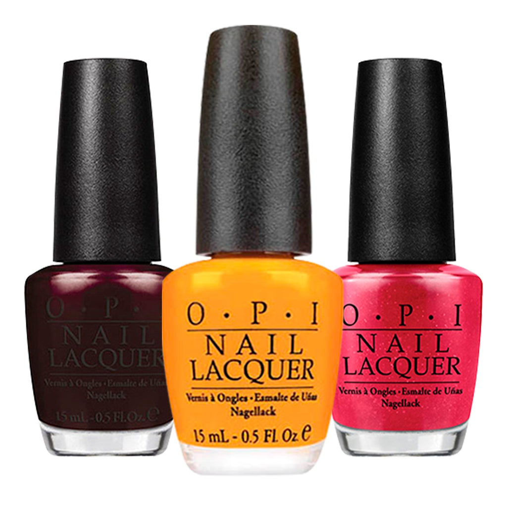 OPI Nail Lacquer Nail Polish Special Reds/ Oranges/ Browns 0.5oz - ikatehouse