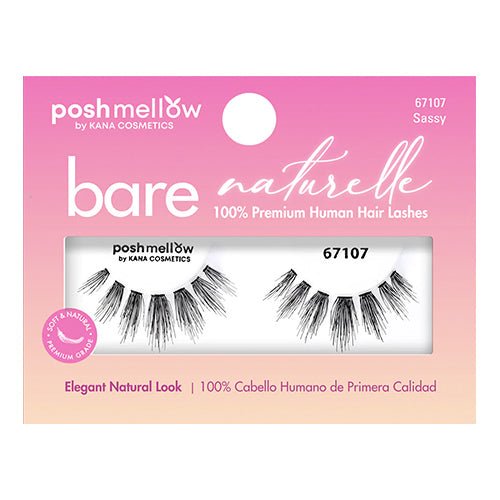 Posh Mellow Bare Naturelle 100% Human Hair Eyelashes - ikatehouse