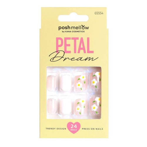 Posh Mellow Petal Dream Press-On 24 Nails - ikatehouse