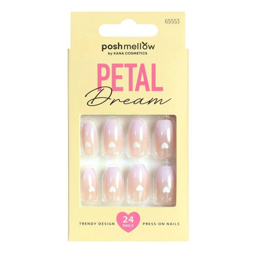 Posh Mellow Petal Dream Press-On 24 Nails - ikatehouse