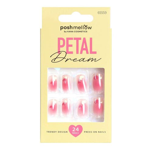 Posh Mellow Petal Dream Press-On 24 Nails - ikatehouse