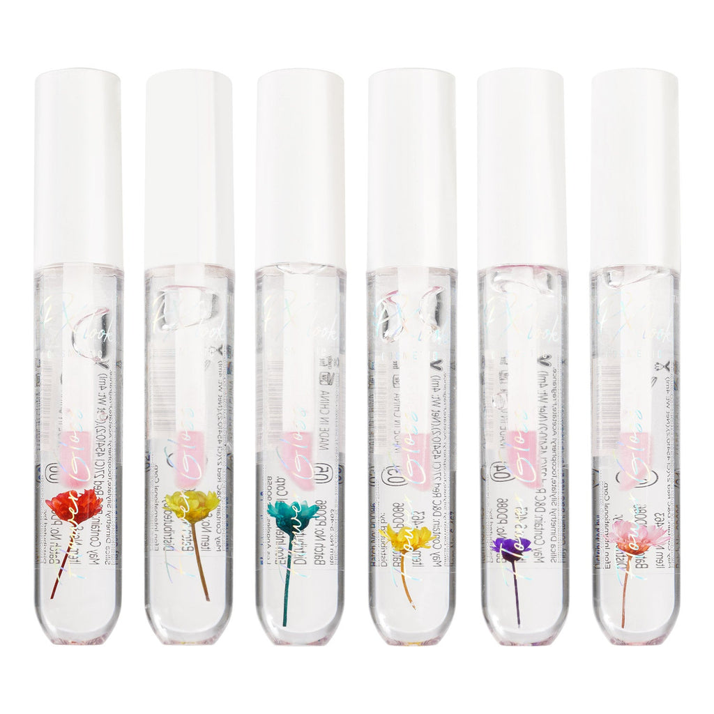 Px Look Flower Clear Lip Gloss 4ml - ikatehouse