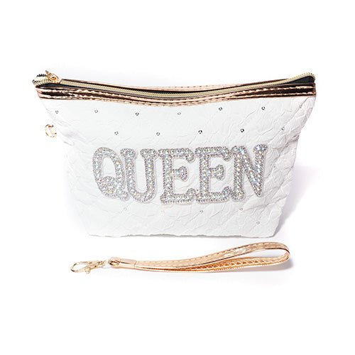 Queen Quilted Cosmetic Bag - ikatehouse