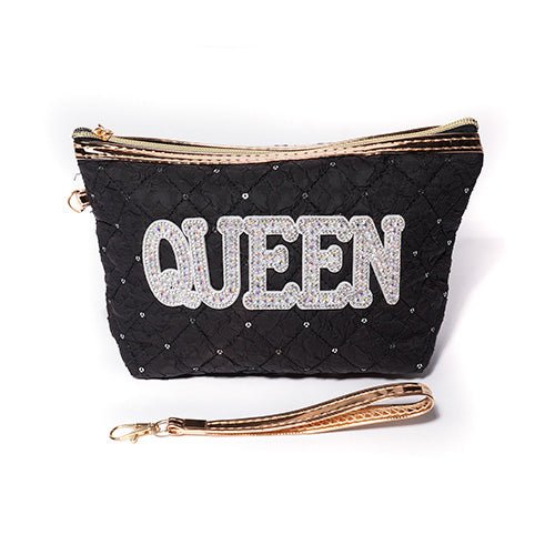 Queen Quilted Cosmetic Bag - ikatehouse