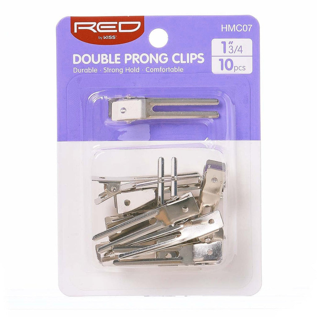 Red by Kiss Double Prong Clips 1 3/4" - ikatehouse