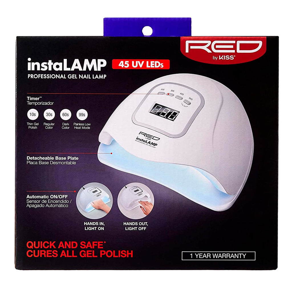 Red by Kiss Professional LED Gel Nail Lamp - ikatehouse