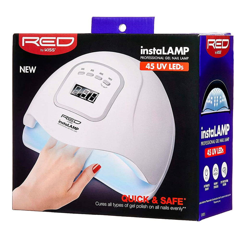 Red by Kiss Professional LED Gel Nail Lamp - ikatehouse