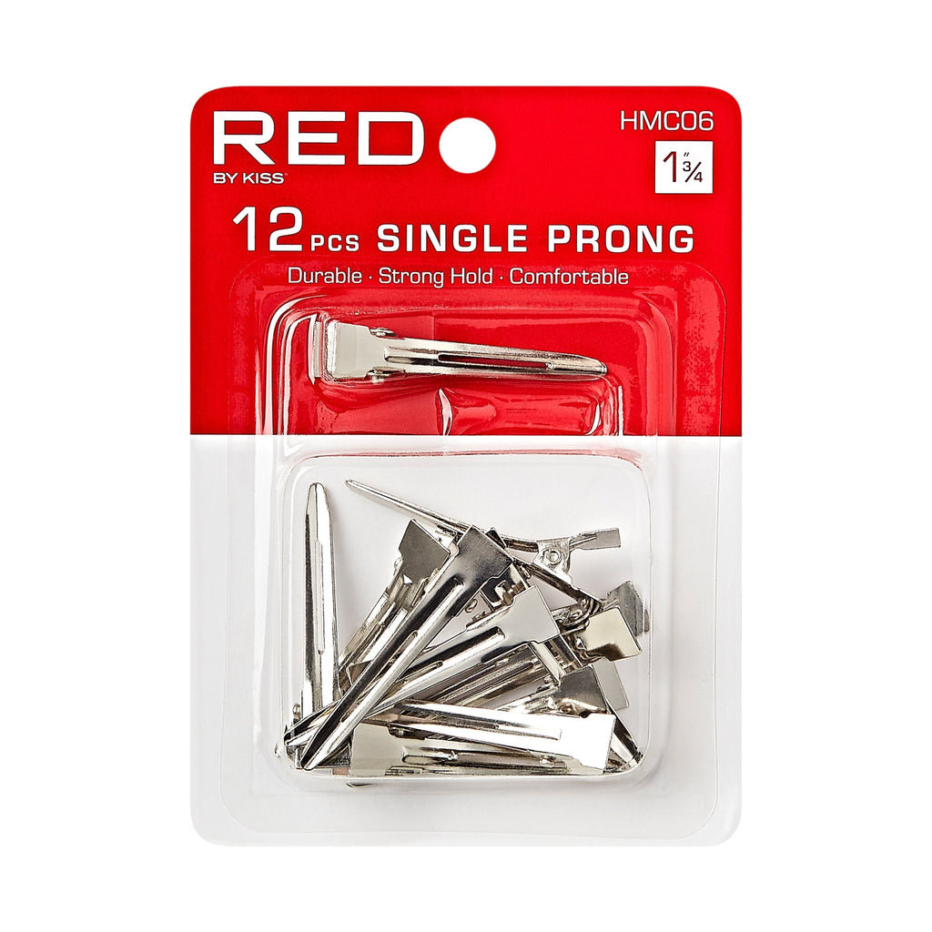 Red by Kiss Single Prong Clips 1 3/4" - ikatehouse