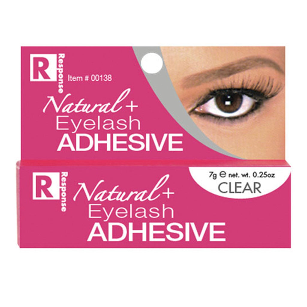 Response Natural + Eyelash Adhesive Clear 0.25oz - ikatehouse