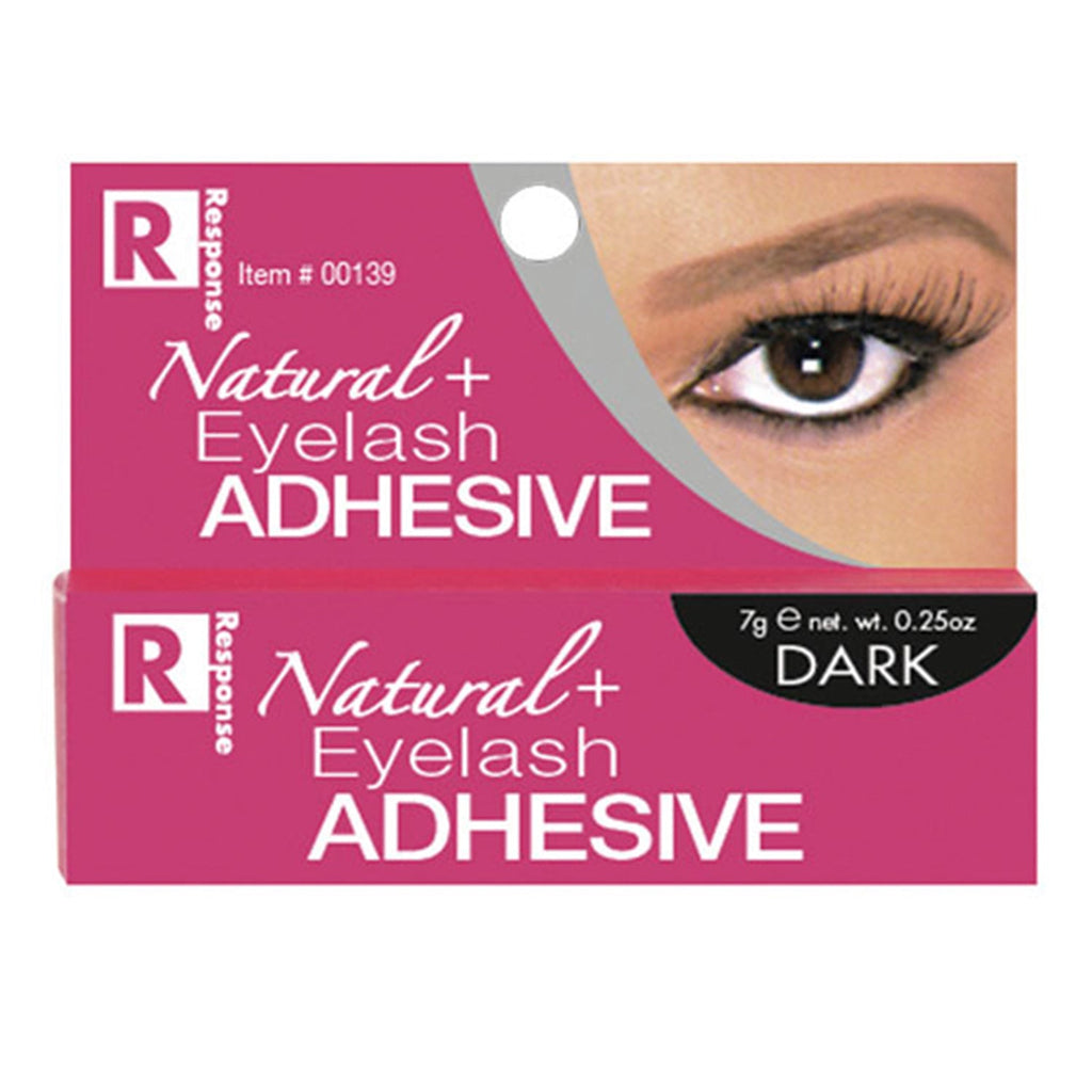 Response Natural + Eyelash Adhesive Dark 0.25oz - ikatehouse