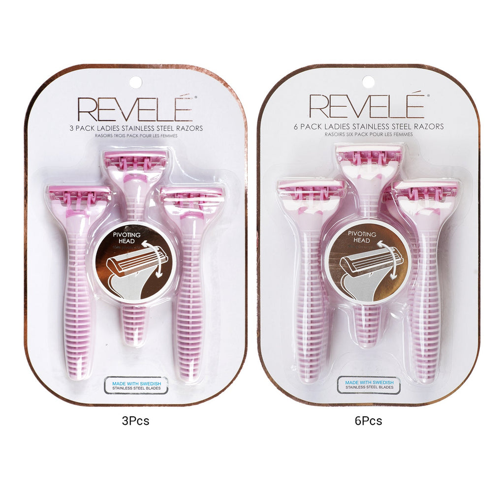 Revele Ladies Stainless Steel Razors - ikatehouse