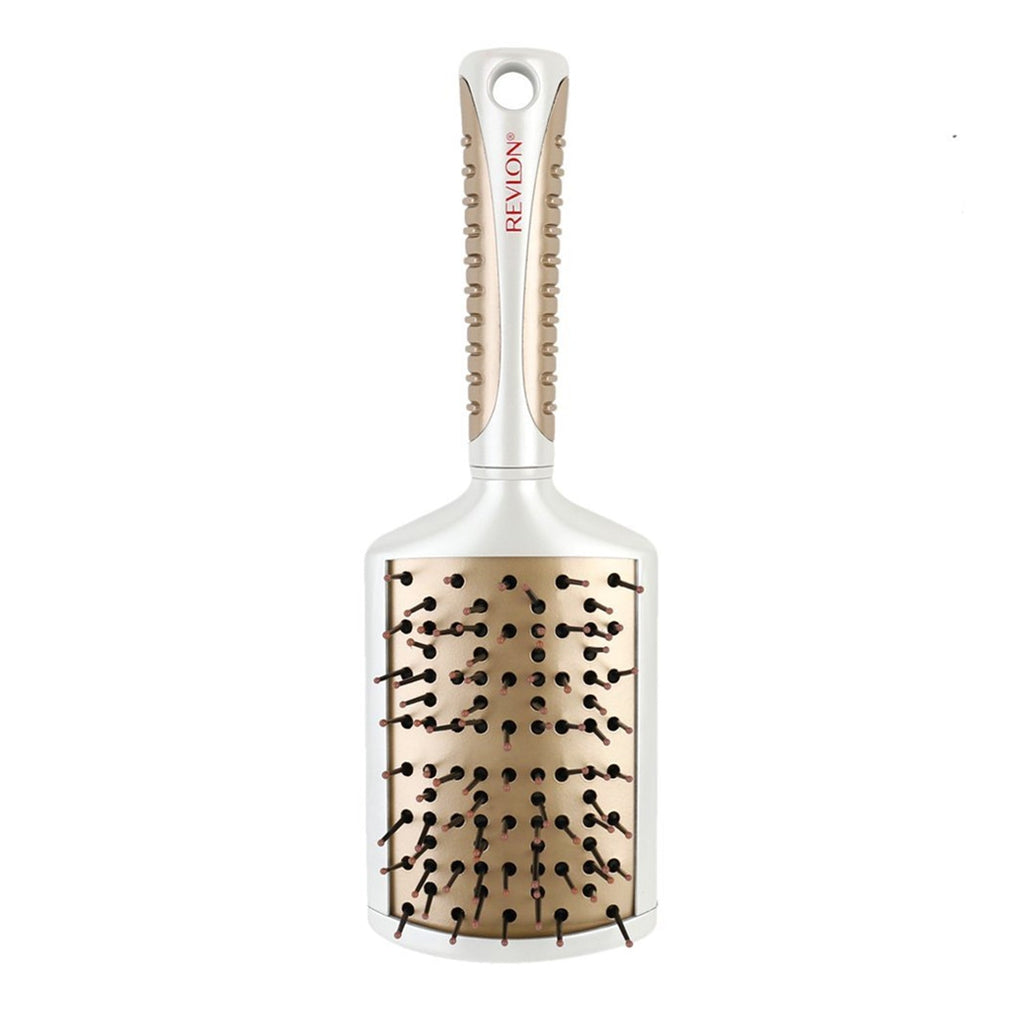 Revlon Pro Collection Long-lasting Styles Extra Sleek Plated Paddle Brush - ikatehouse