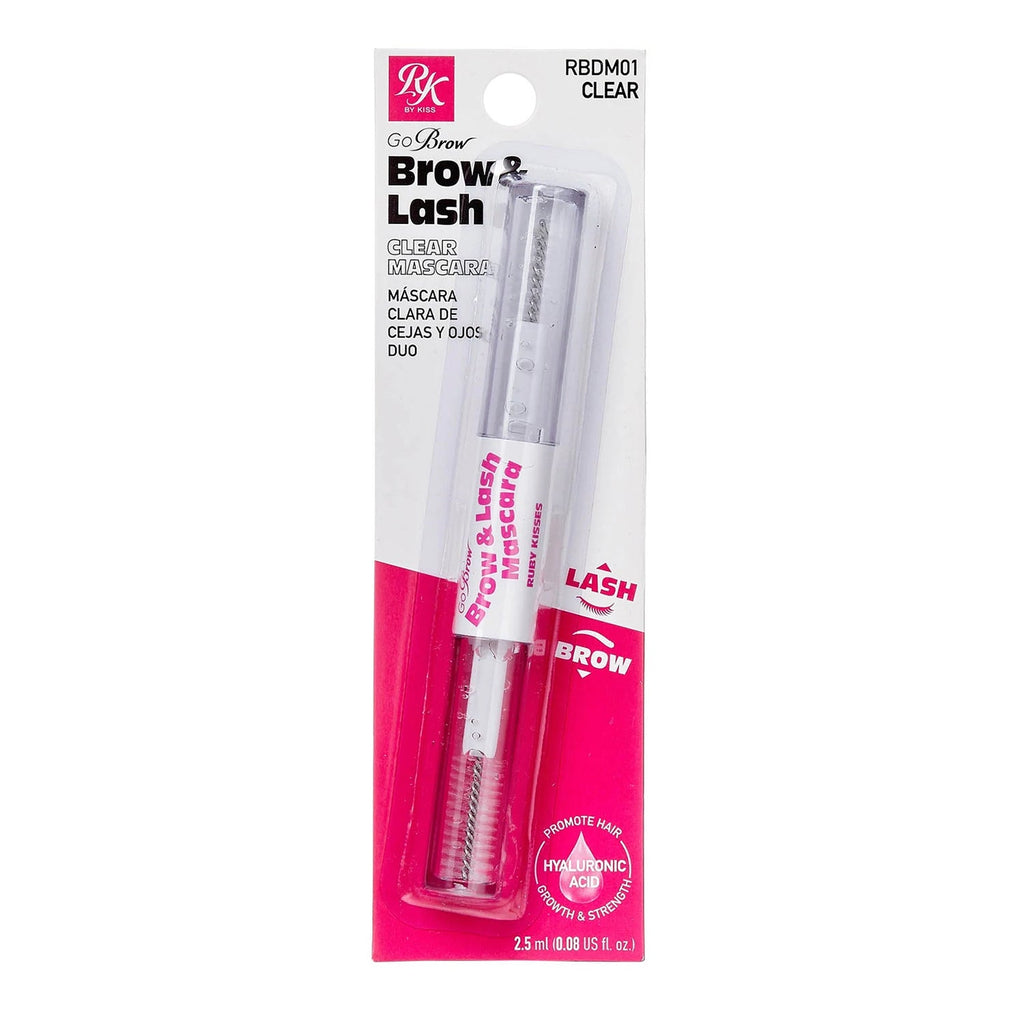 Ruby Kisses Brow & Lash Clear Mascara Duo 2.5ml - ikatehouse