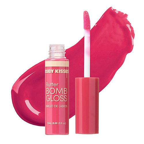 Ruby Kisses Butter Bomb Gloss Non-Sticky Lip Gloss 0.26oz/ 7.8ml - ikatehouse