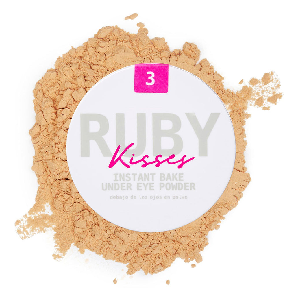 Ruby Kisses Instant Bake Under Eye Powder 0.12oz/ 3.5g - ikatehouse