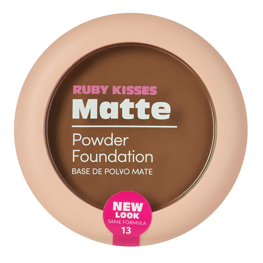 Ruby Kisses Never Touch Up Matte finish Powder Foundation - ikatehouse