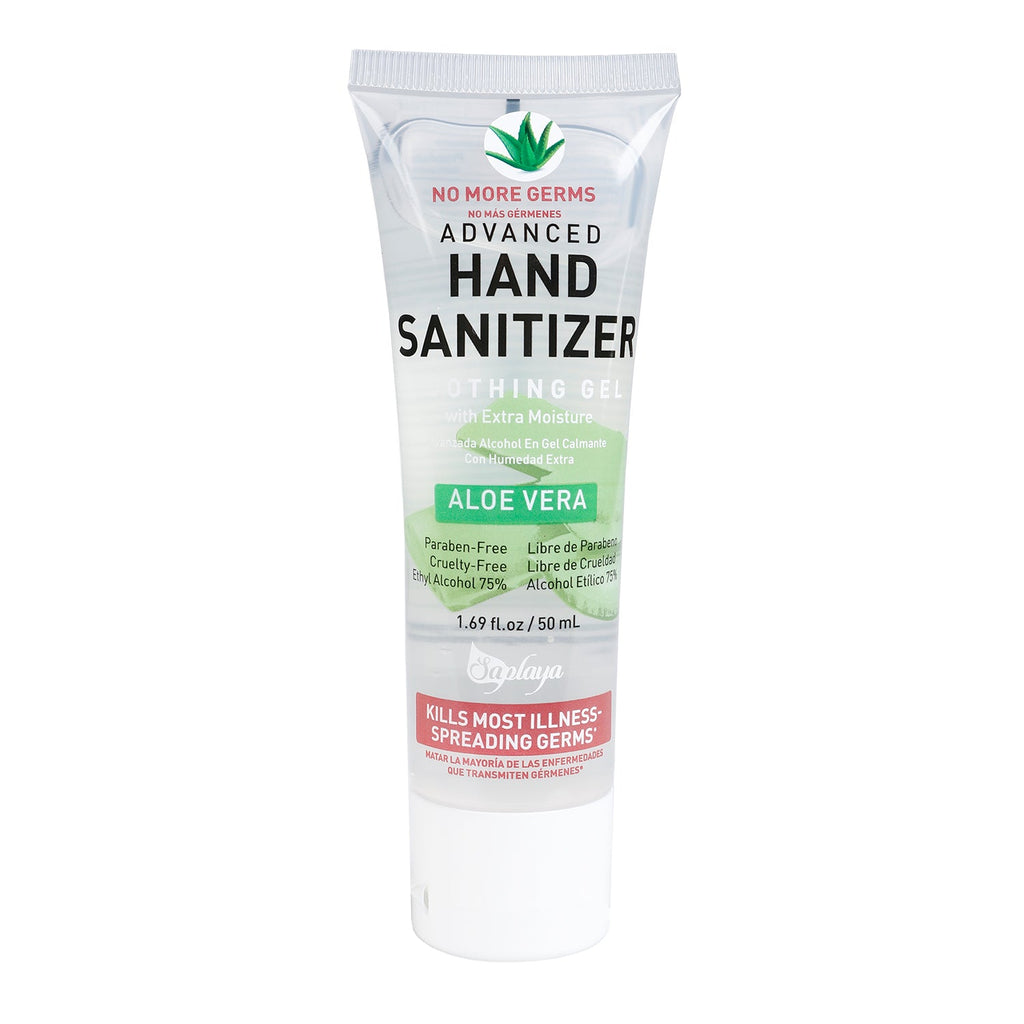 Saplaya Hand Sanitizer Soothing Gel Aloe Vera 1.69oz - ikatehouse